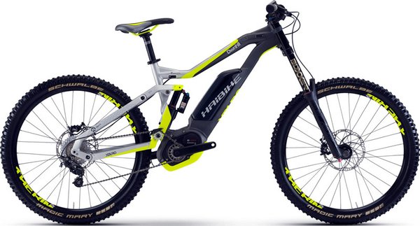Standard 500Wh battery for the 2017 Haibike XDURO Downhill 8